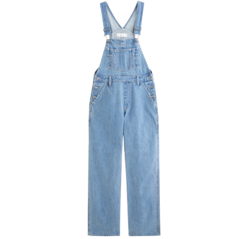 Abercrombie & Fitch "Mom Fit" Jean Overalls